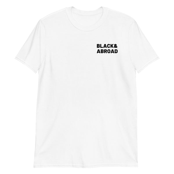 "ABROAD" Short-Sleeve Unisex Tee